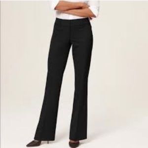 Loft Julie Trouser black size 12 petite work pants